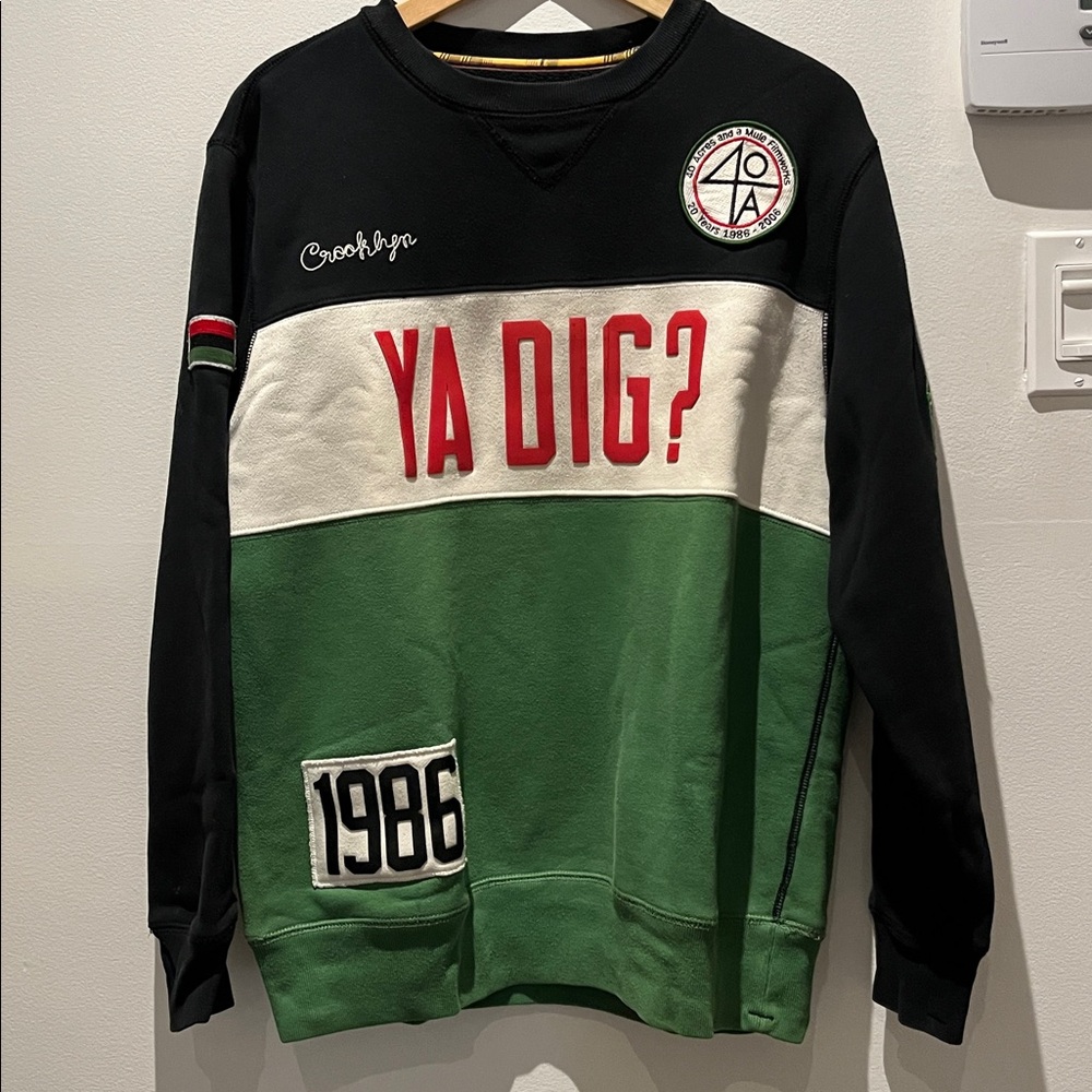 ECKO X SPIKE LEE collectible sweatshirt, 40 Acres and a Mule, size large